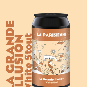 La Grande Illusion white stout 33cl bière La Parisienne